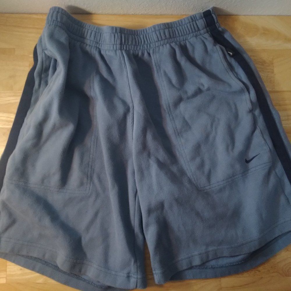 Vintage Nike Striped Sweat Shorts Joggers Trainers